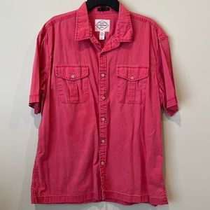 St. John’s Bay short sleeve button down shirt